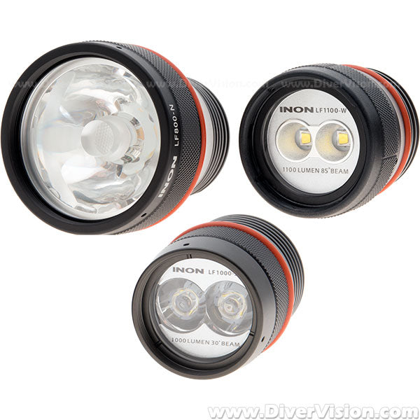 INON LF1100-W Light Head (1,100 Lumens, 85° Beam) INON LF1100-W Light Head (1,100 Lumens, 85° Beam)